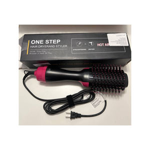One Step Hair Dryer and Styler Straightening Brush - New in Box